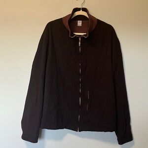 C.P. Company Wine Maroon Wool Cashmere Full Zip Jacket